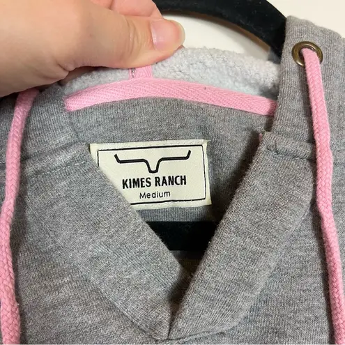 Kimes Ranch  Western North Star Hoodie Sweatshirt Medium Pink Outdoor