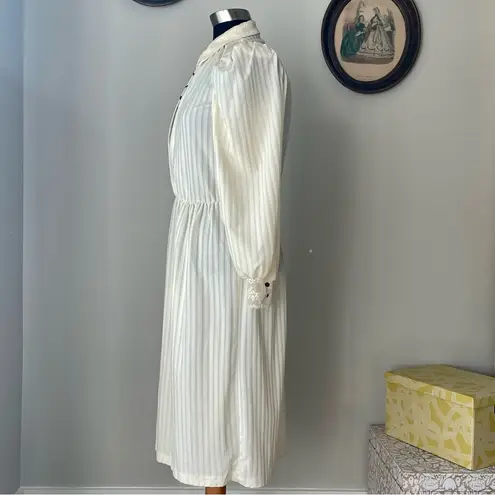 VINTAGE 1970s Edwardian Revival Dress Size 4