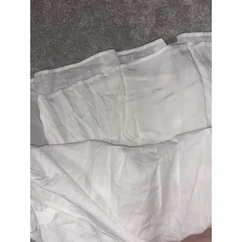 Petal and Pup urmi midi dress white bow lined pockets small NWT Bride