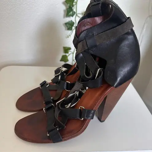Isabel Marant leather made in France heels 41