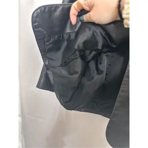 Apostrophe Genuine Leather Jacket