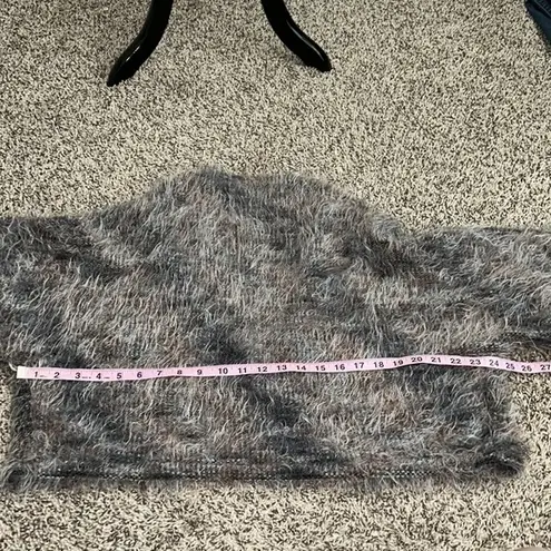 Bryn Walker women’s small fuzzy short sleeved cardigan