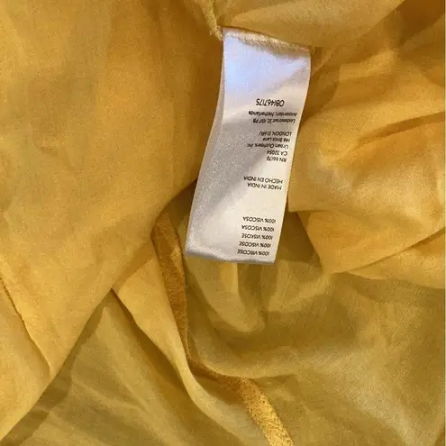 Urban Outfitters  Kenny Button-Down long sleeve oversized baggy yellow Shirt S