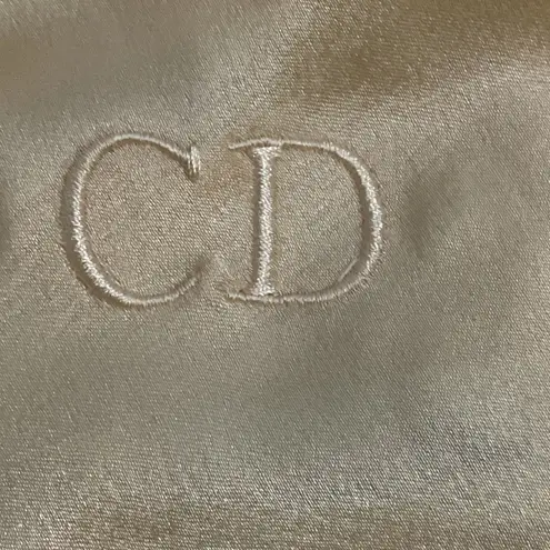 Dior Christian Vintage Cream Satin Nightgown Slip Dress Womens Size Medium?