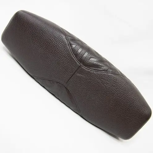 Vintage Dunlop Leather handbag, shoulder bag Brown