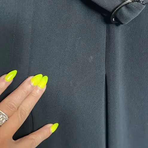 Tahari Short Sleeve Belted Collared Midi Dress