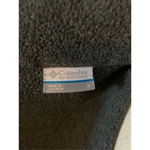 Columbia  zip up fleece gray size smal