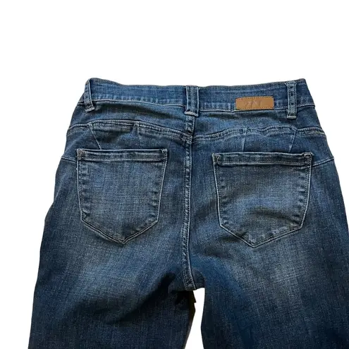 Jag jeans JAG Mid Rise Straight Leg Let Down Raw Hem, Sz 4/26