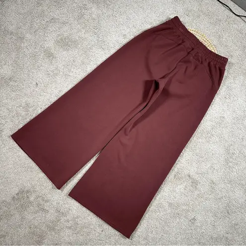 Spanx  Women’s AirEssentials Wide Leg Pants Pull On Mid Rise Relaxed in Spice L