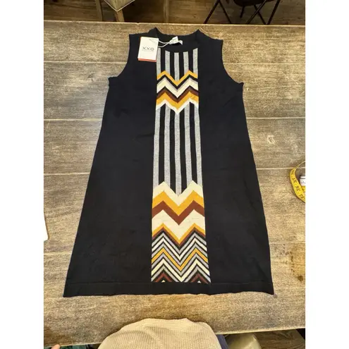 Missoni NEW for Target 20th Anniversary Black Chevron Zig Zag Dress M Medium