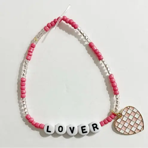 Taylor Swift Tour Friendship Bracelet Lover with heart charm