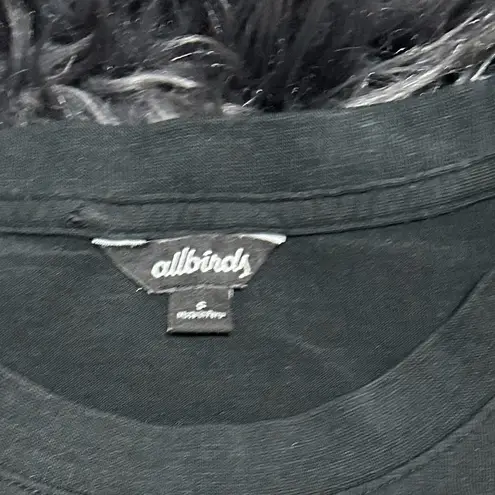 Allbirds Organic GIVE COMFORT FEEL GOOD Graphic Tee Black Size Small