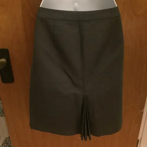 Old Navy Khaki Green  Accordion Pleated Pencil Skirt Size 6