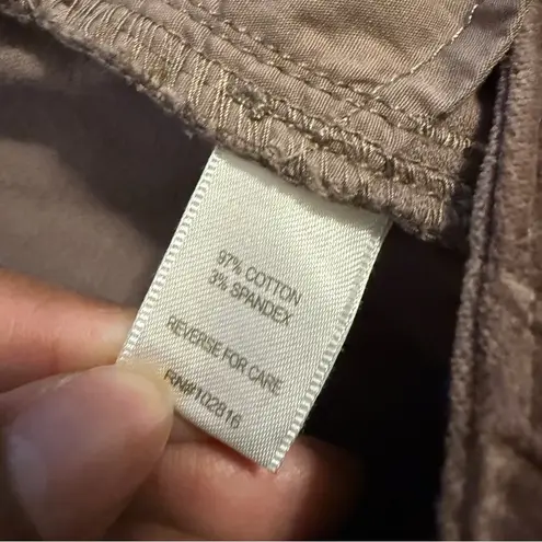 Garnet Hill Chocolate Corduroy Trousers