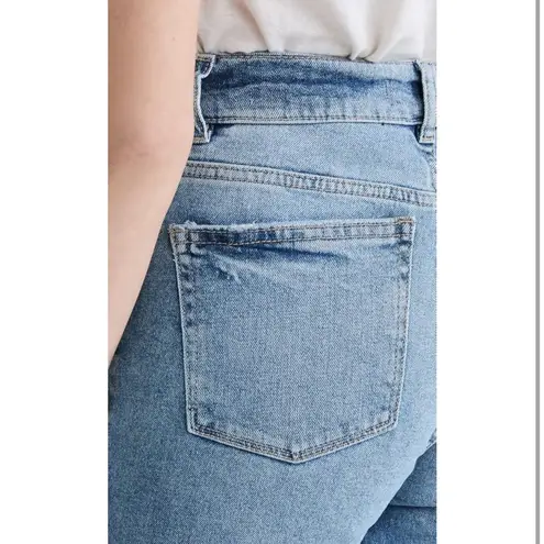 DL1961 NEW - Patti Straight High Rise Jeans - Reef Raw - Sz 27 - $209