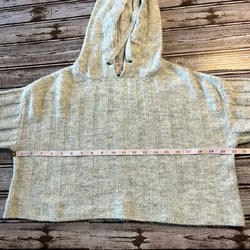 Sincerely Jules Light Gray Hooded Sweater Size XS