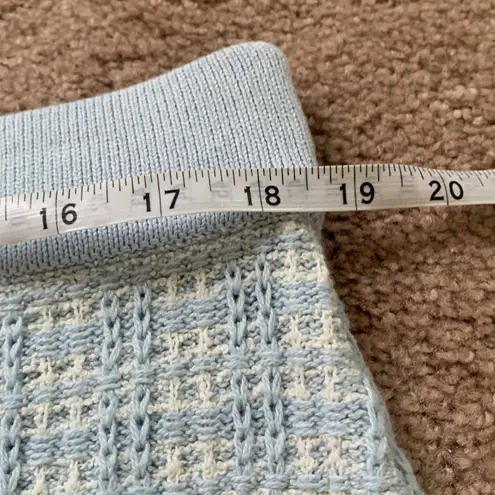 Free Assembly Tweed Mini Sweater Skirt Pull