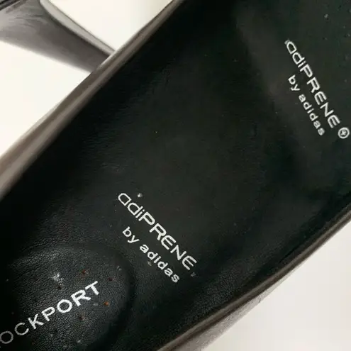 ROCKPORT ADIPRENE BY ADIDAS PLATFORM HEELS BROWN SIZE 7M