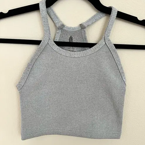 FP Movement Happiness Runs Crop Tank Gray Size M