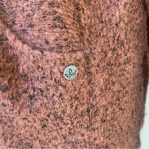 prAna Chai heather brown “Shine On” pullover Hoodie sweater size XS