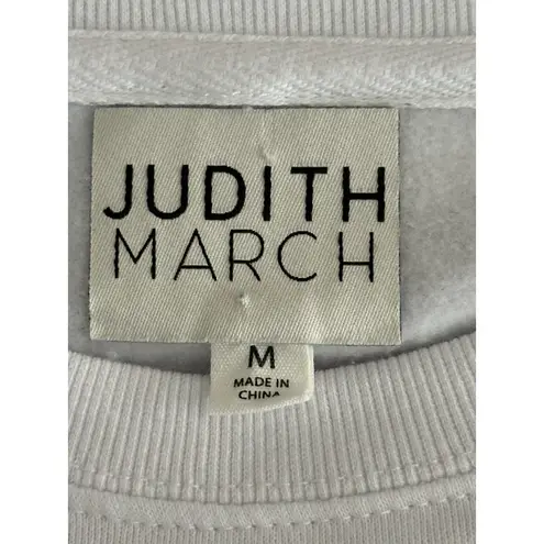 Judith March Holiday Bling Pullover Medium Coquette Glam Sequins Rhinestones