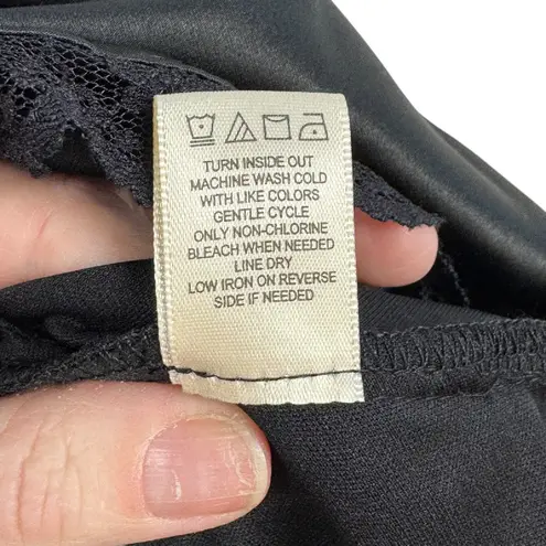 Whimsigoth Sexy Black Mini Dress Lace Corset Party Dress Sz M Witchy Fairy Goth Size M