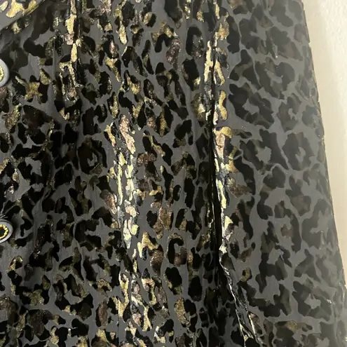 Rickie Freeman for Teri Jon cheetah jacket Brown Size 12