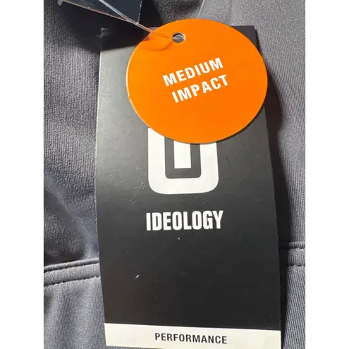 Ideology Plus Size 3X Deep Charcoal Gray Medium Impact Sports Bra - Image 5