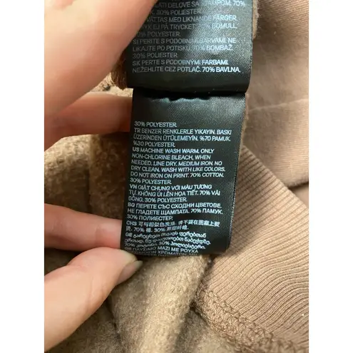 Divided Stars Shine Brown Astrology Hoodie Size L Size L