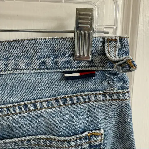 Tommy Hilfiger  Jeans Vintage Y2K 2002 UAV UAV Tomboy Bootcut Denim Womens Size 9 thumbnail 4
