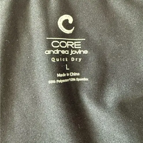 All In Motion Black Bike Shorts Seamless High-Waisted NWOT