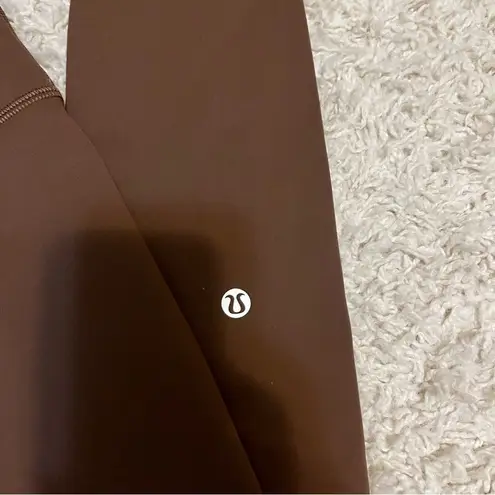 Lululemon  wunder train 28" leggings brown size 2 JAVA