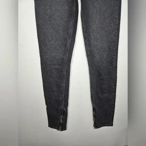 RE/DONE   High Rise Button‎ Fly Jeans in Washed Black Size 24 - Image 4