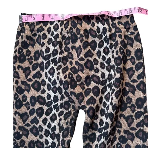 Signature Studio Women's Animal Print Leggings Sz M