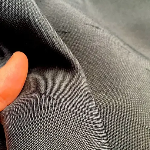 Kasper vintage black silk pencil skirt.