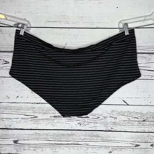 Swimsuits for All NWT 22 Metallic Gold Stripe Bathing Suit Swim Sexy Bottoms Size undefined