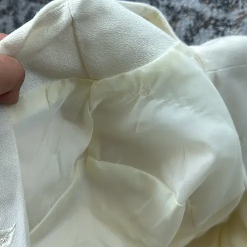 Vintage Executive Collection Blazer & Skirt Set Cream 14