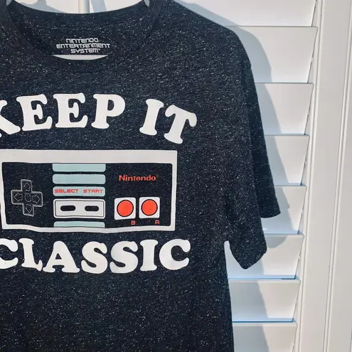 Nintendo Unisex  Nes Keep It Classic Video Game T-Shirt