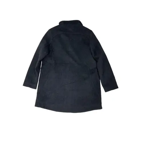 Pendleton *New Cascade Wool Coat Womens Lg Charcoal Gray Zip Snap Winter Outdoor