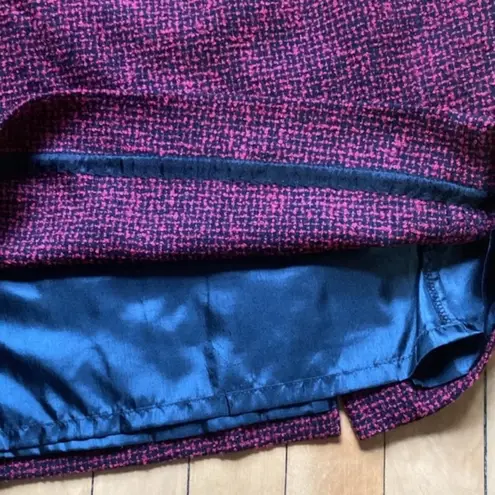 Pendleton  Wool Red Pencil Skirt