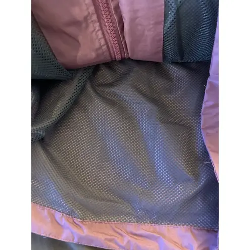 Stillwater Supply Womens Jacket Medium Hooded Pastel Windbreaker Outdoor Camping