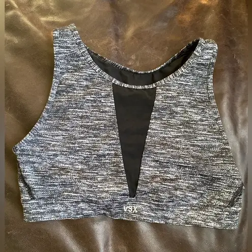 Victoria's Secret  Sport Black Grey Small Sports Bra