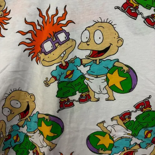 Nickelodeon Tommy and Chucky Rugrats All Over Tshirt size XL