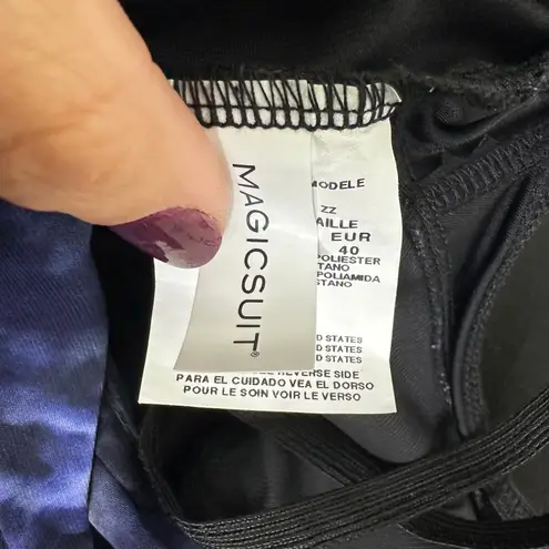 NEW Magicsuit Bianca Swim Romper one piece swimsuit size 10 6015757 Black