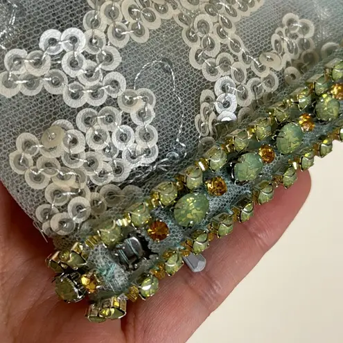 Mac Duggal Floral Lace Long-Sleeve A-Line Dress gown floral spring size 10