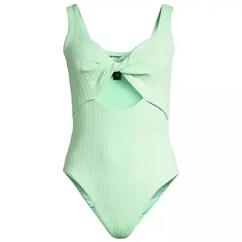 Beach Riot Tyler One Piece Swim, Creme De Knit, Large