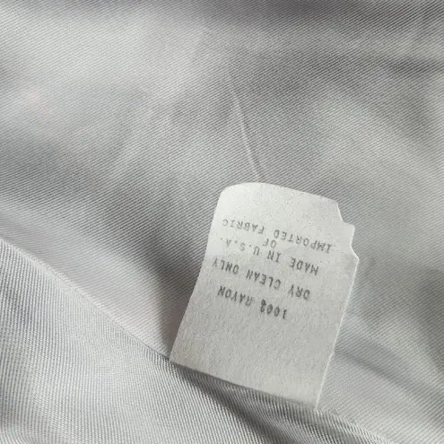 Vintage Rafael Plaid Blazer Skirt Suit Set Navy 16 Blue