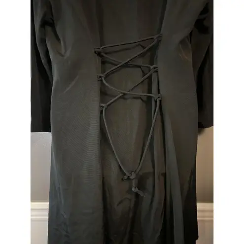 Vintage Marnie West Dress Womens 11 Black A