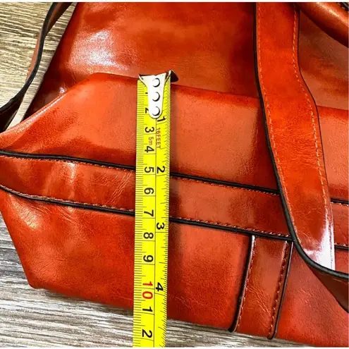 Unbranded Burnt Orange Leather
