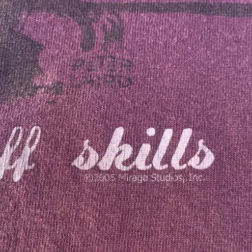 Vintage Teenage Mutant Ninja Turtles Bo Staff Purple Graphic TMNT T